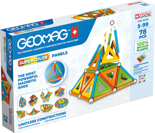 Geomag Supercolor - Panels 78 osaa